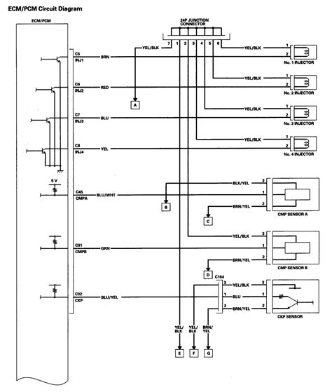 Honda Accord Schematics Honda Accord Engine Schematics