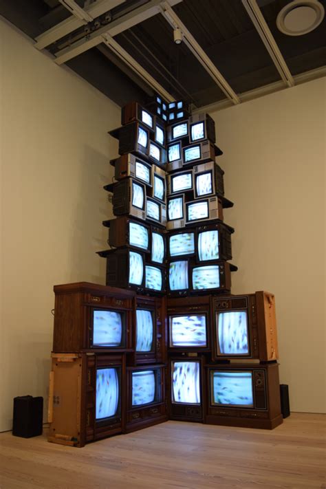 Nam June Paik Tv Garden 1974 2000 Video Installation With Color