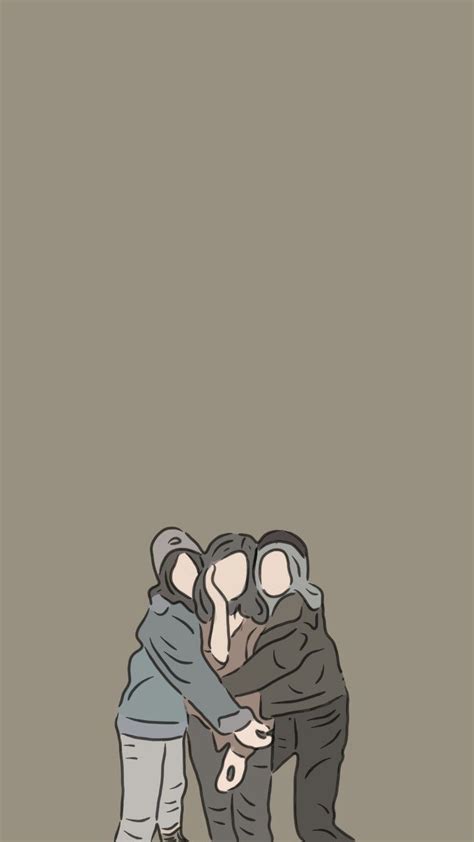 friends aesthetic wallpaper pc | Ilustrasi karakter, Kartu lucu ...