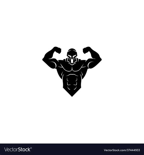 Fitness gym logo gym sports logo creative design Vector Image