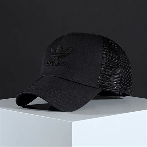 Adidas Originals Casquette Trucker Trefoil DV0170 Noir