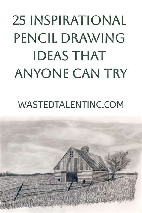 25 Inspirational Pencil Drawing Ideas