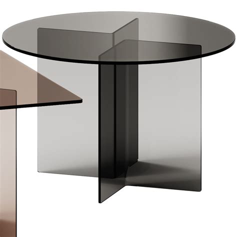 Fiam Italia CORNER Glass tables 3D model | CGTrader