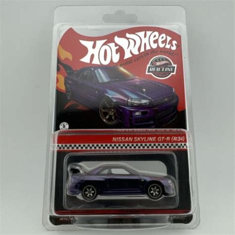 2024 Hot Wheels Collectors RLC Exclusive Nissan Skyline GT R BNR34 IN