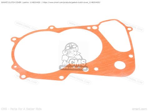 1148204420 Gasket Clutch Cover Nas Suzuki Buy The 11482 04420 At CMSNL