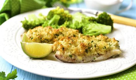 Receta Facil De Pescado Al Horno Con Queso Parmesano