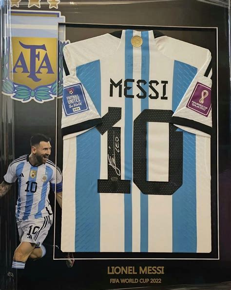 Lionel Messi Signed Shirts Iconic Soccer Memorabilia