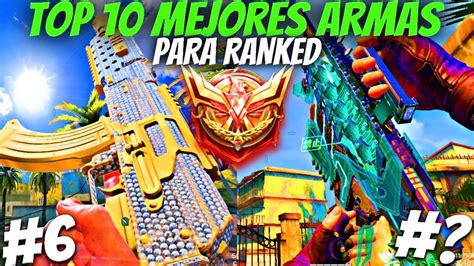 Top Mejores Armas Ranked Para Llegar A Leyenda En La Nueva Temporada