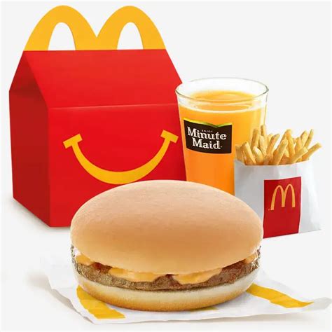 Burger McDo Happy Meal 2024 in Philippines