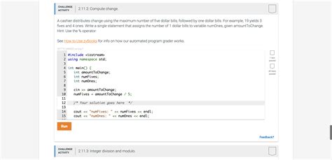 Solved A Cashier Distributes Change Using The Maximum Number Chegg