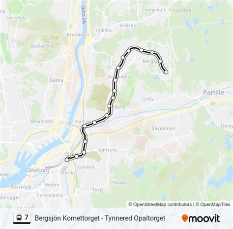 7 Route Schedules Stops Maps Göteborg Svingeln Updated