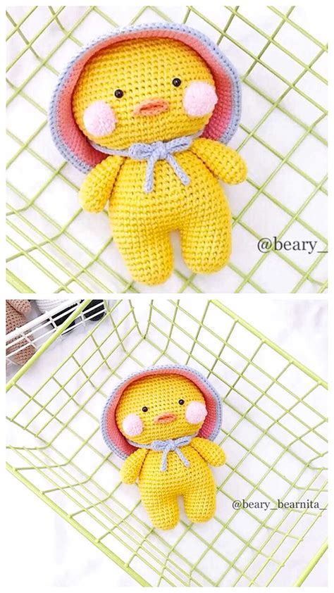 Adorable Amigurumi Duck Free Patterns Penguin Hobbies