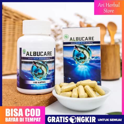 Albucare Kapsul Ekstrak Ikan Gabus Produk Bergaransi Pengganti