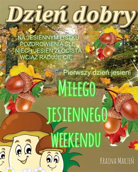 Pierwszy dzień jesieni Twoje Karteczki