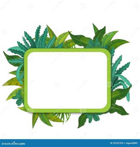 Banner - Frame - Border - Jungle Safari Theme - Illustration For The ...