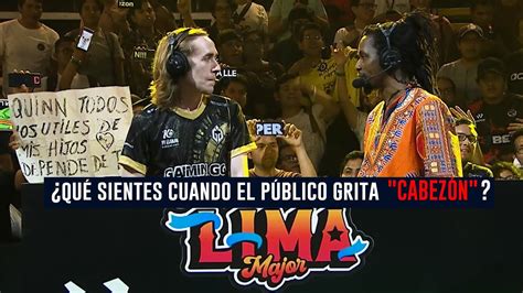 Entrevista A Quinn Despu S De Campeonar En La Lima Major Youtube