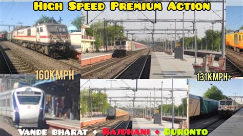 Speed Show At MPS By Premium Trains Vande Bharat Duronto Push