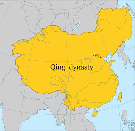 China Qing Dynasty Map | Map England Counties and Towns