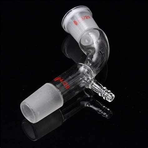 Glassware Glass Bend Connector Tube Vacuum Distillation Take