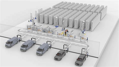 Automated Robotic Order Fulfillment System For Micro Fulfillment Center Hai Robotics