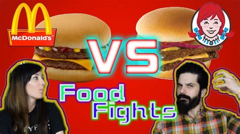 Food Fight Mcdonalds Mcdouble Vs Wendys Double Stack Taste Test And