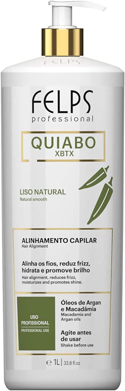 Xbtx Quiabo Okra Alinhamento Capilar Felps L Branco Amazon Br