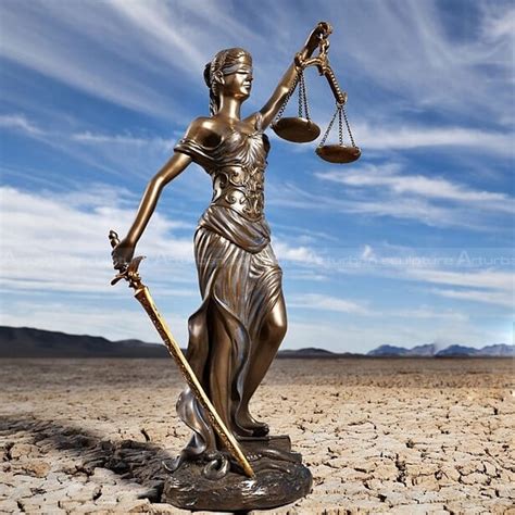 Blind Justice Statue