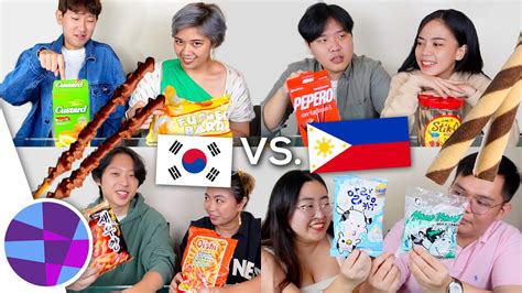 Korean And Filipino Snacks Are Similar Stik O Choco Mallows 🇵🇭 Vs 🇰🇷