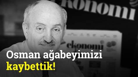 Duayen Gazeteci Osman Saffet Arolat Ya Ama Veda Etti Youtube