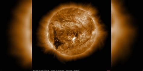 Multiple Solar Flares Directed Toward Earth Prompt The Observation Of