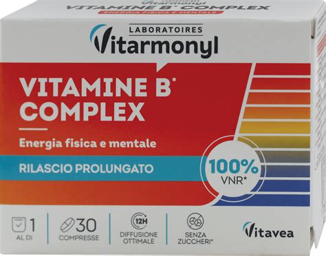 Vitarmonyl Vitamine B Complex 30 Pz Acquisti Online Sempre Convenienti