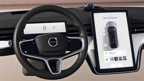 Volvo EX90 Interni Infotainment Monitor