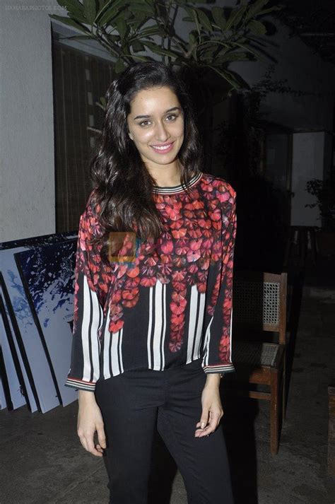 Shraddha Kapoor At Haider Screening In Sunny Super Sound On 29th Sept