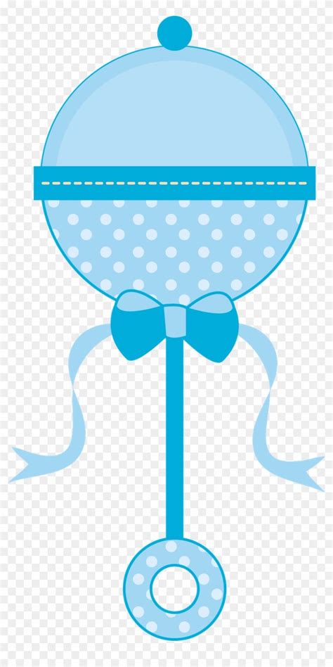 Blue Baby Rattle Clipart - Free Transparent PNG