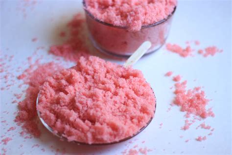 Pretty In Pink Sugar Body Scrub Homemade Savvy Naturalista