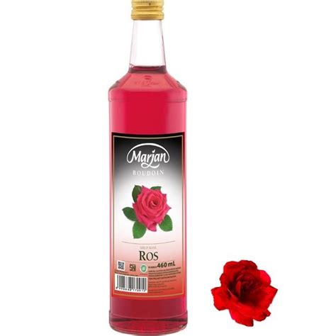 Jual MARJAN BOUDOIN Syrup Rose 460 ML Shopee Indonesia