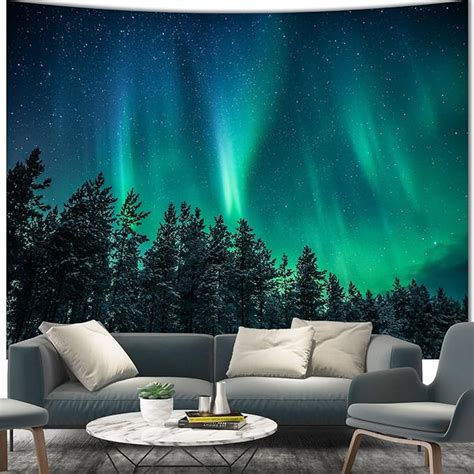 Amazon Apdidl Forest Wall Tapestry For Bedroom Aesthetic Nature