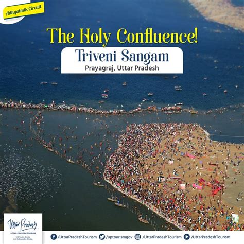 Triveni Sangam | Uttar pradesh, Tourism, Prayagraj