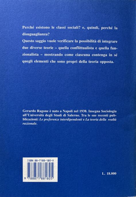 LA STRATIFICAZIONE IMPERFETTA SAGGIO SULLA TEORIA DELLA DISUGUAGLIANZA