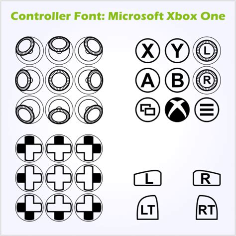 Controller Font - TheAlmightyGuru