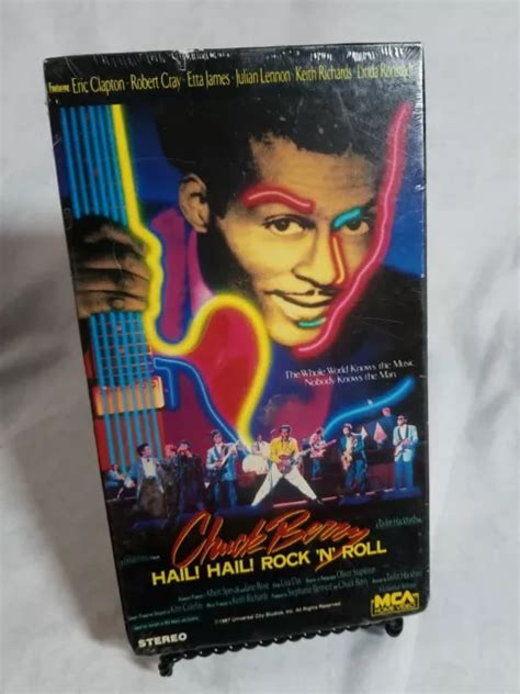 CHUCK BERRY HAIL Hail Rock N Roll VHS 1988 Concert Birthday Bash