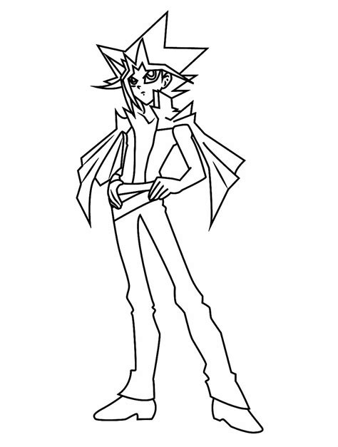 Desenhos de Yu Gi Oh para pintar e colorir Dicas Práticas