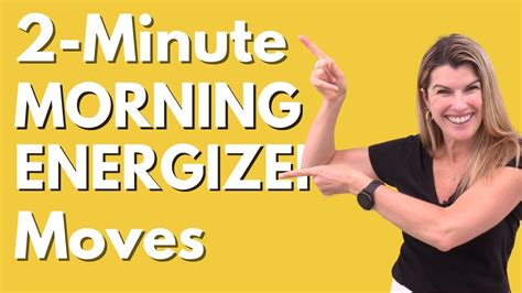 2 Minute Morning Energizer Workout No Equipment Youtube