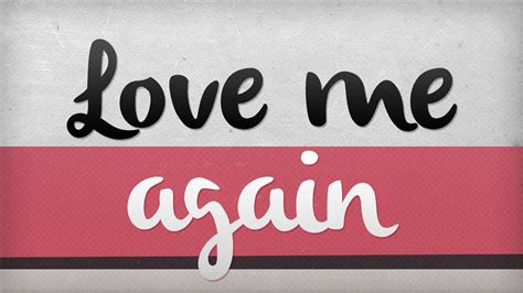 Love Me Again Sequel To Begin Again Youtube