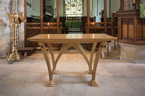 Altar Communion And Credence Tables From Treske