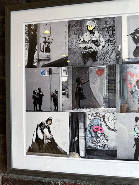 バンクシー アートフレーム（banksy Collection 2） 木製額付き 絵画ポスター バンクシーコレクションシリーズの通販・販売