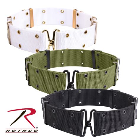 Gi Style Pistol Belt With Metal Buckles Grunt Force