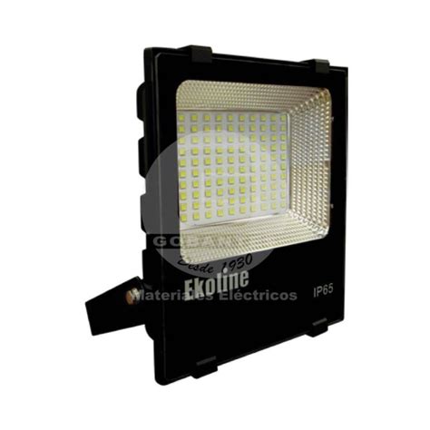 Proyector de Area LED Ekoled 100W Luz Fría Ekoline Gobantes cl