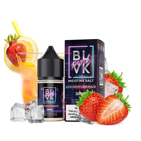 Blvk Nic Salt Iced Berry Lemonade 30ml Lounge Do Vapor