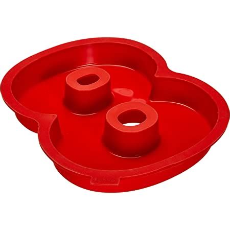 Lékué Molde Pastel número 8 Silicona Rojo 2000 ml Amazon es Hogar